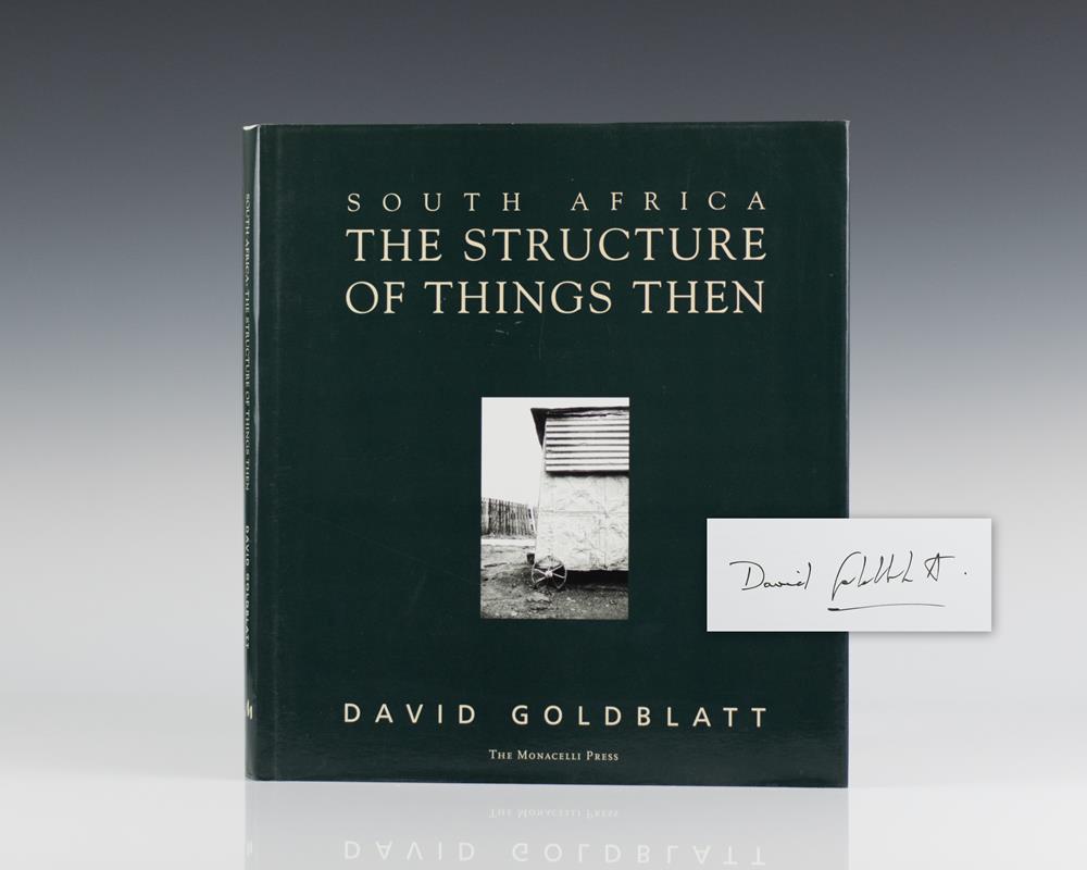 South Africa: The Structure of Things Then.