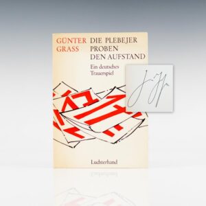 Die Plebejer Proben Den Aufstand: Ein Deutshes Trauerspeil.