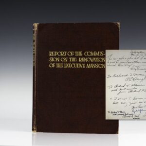 Report of the Commission on the Renovation of the Executive Mansion.