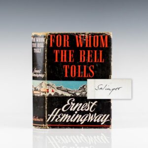 For Whom The Bell Tolls.