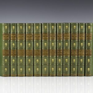 The Works of the Sisters Bronte: The Professor; Jane Eyre; Villette; Shirley; Tenant of  Wildfell Hall; Agnes Grey; Wuthering Heights.