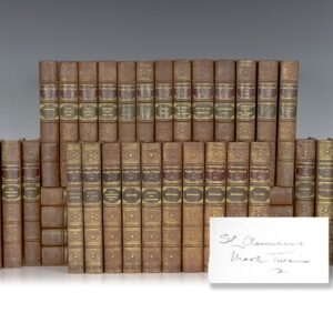 The Writings of Mark Twain. [Including The Adventures of Tom Sawyer; Adventures of Huckleberry Finn; Innocents Abroad; Life on the Mississippi; A Connecticut Yankee in King Arthur's Court; The Prince and the Pauper; A Tramp Abroad].