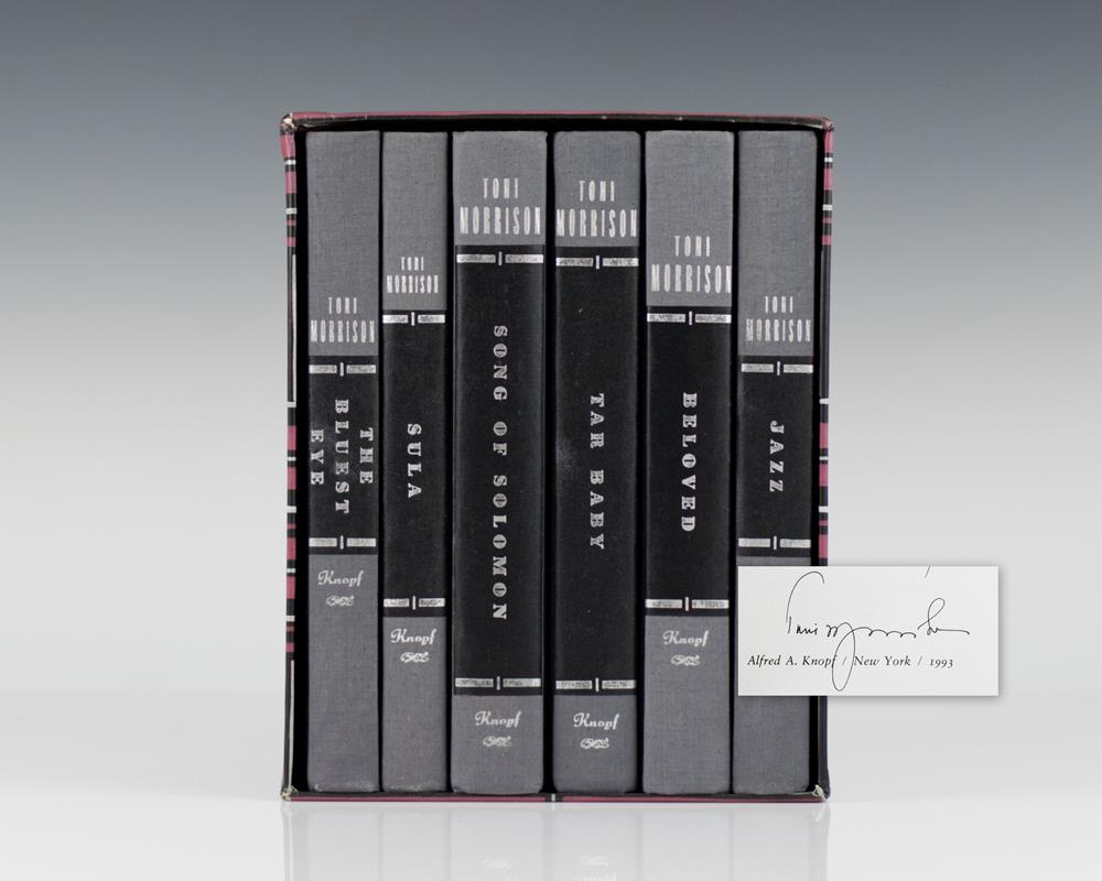 The Collected Novels of Toni Morrison: The Bluest Eye, Sula, Song of Solomon, Tar Baby, Beloved, Jazz. - Image 4