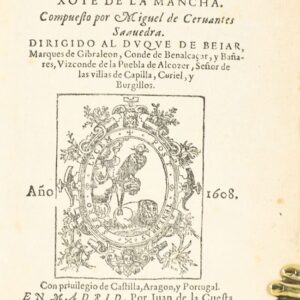 El ingenioso hidalgo Don Quixote de la Mancha.