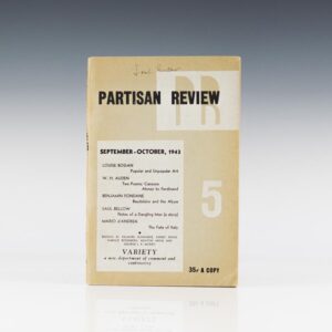 Partisan Review. Volume X, No. 5. September-October, 1943.