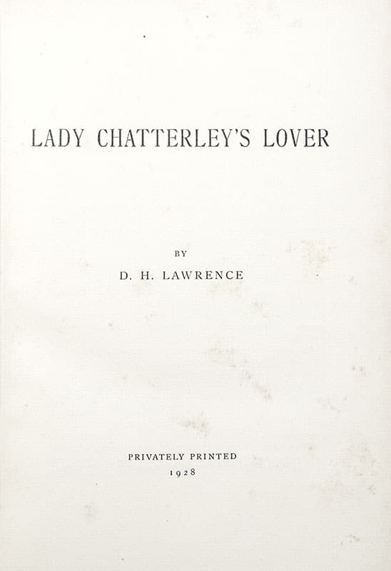 Lady Chatterley's Lover. - Image 4