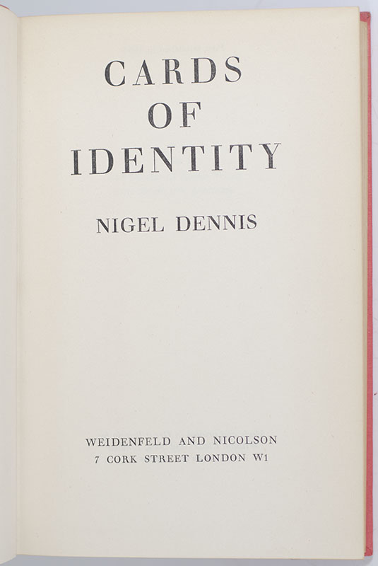 Cards of Identity. - Image 2