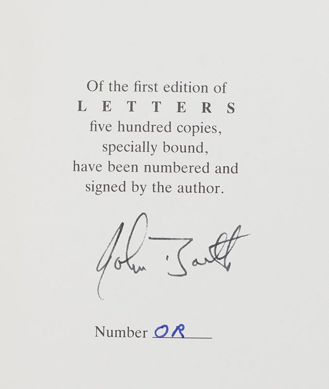 Letters: A Novel. - Image 2