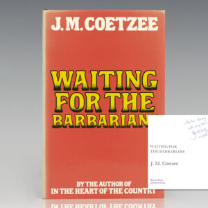 Waiting for the Barbarians.