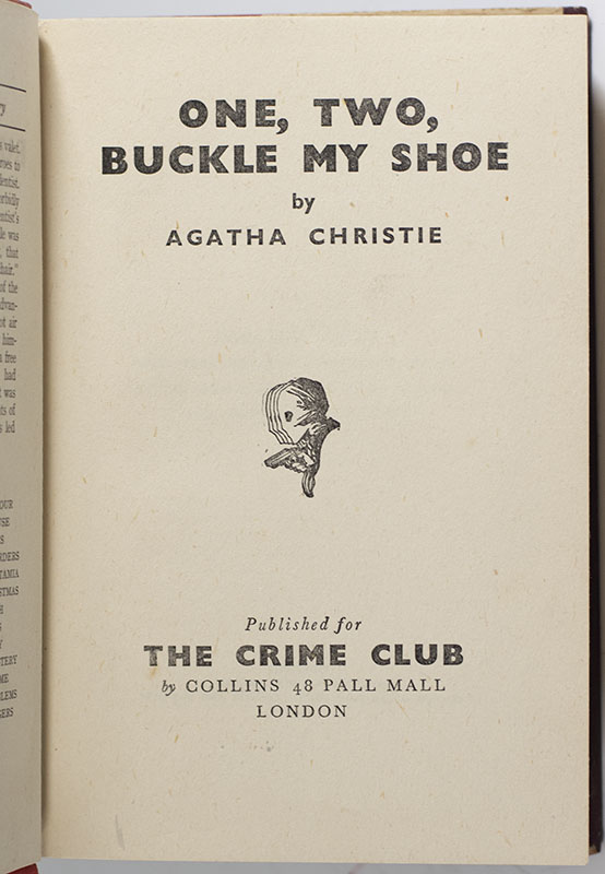 One, Two, Buckle My Shoe.