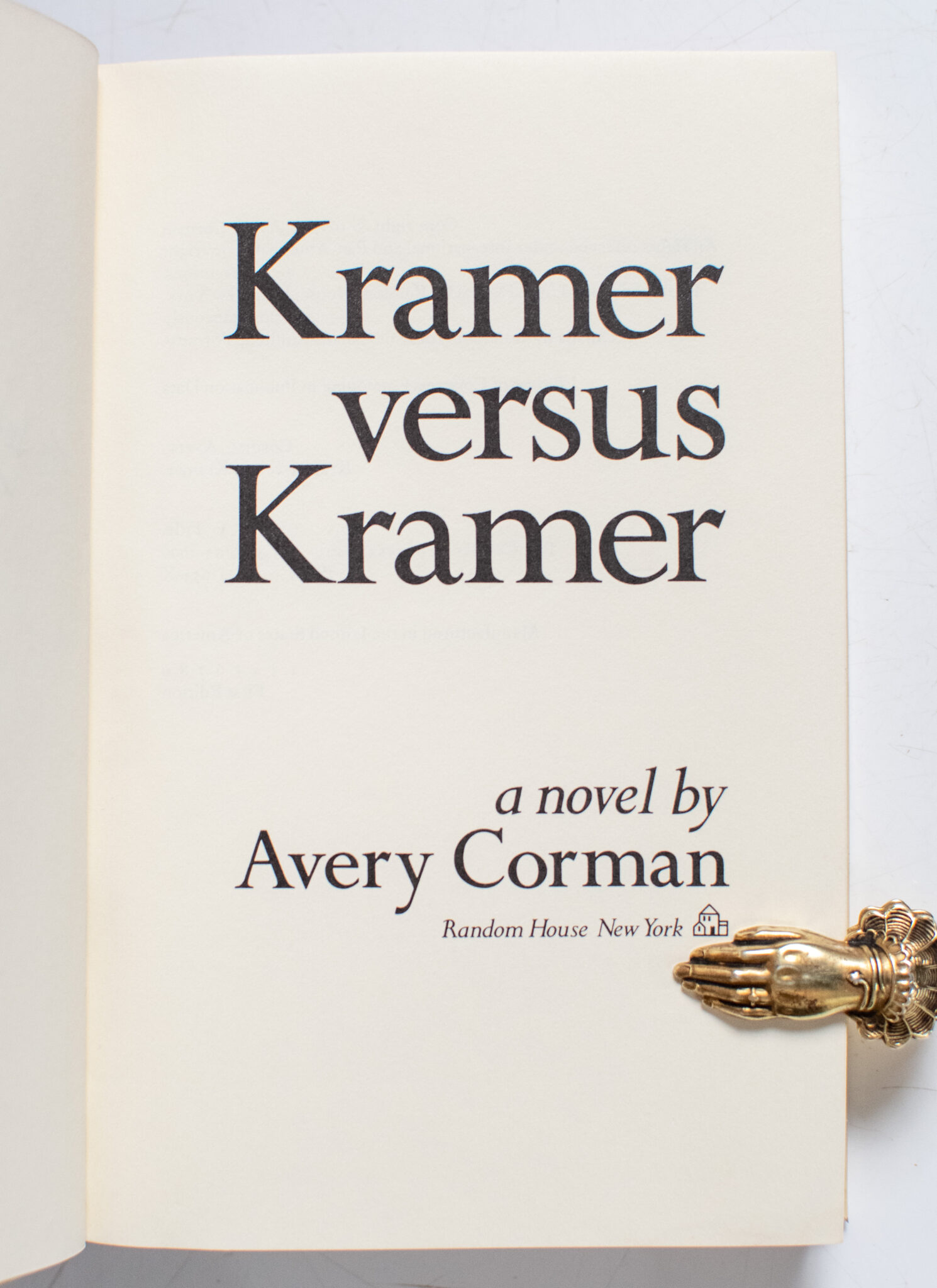 Kramer Versus Kramer.