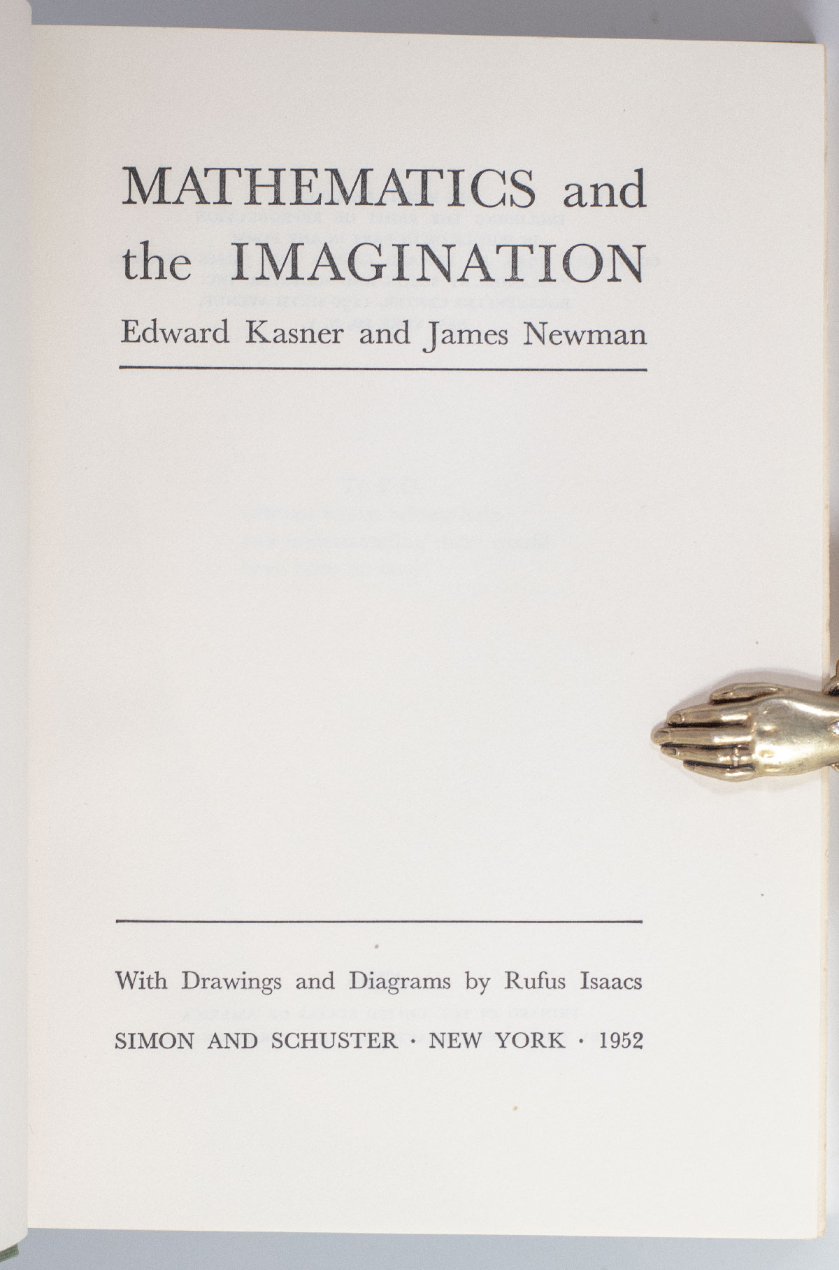 Mathematics and the Imagination.