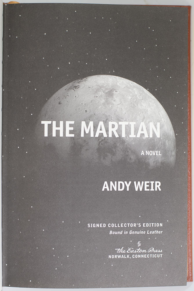 The Martian.