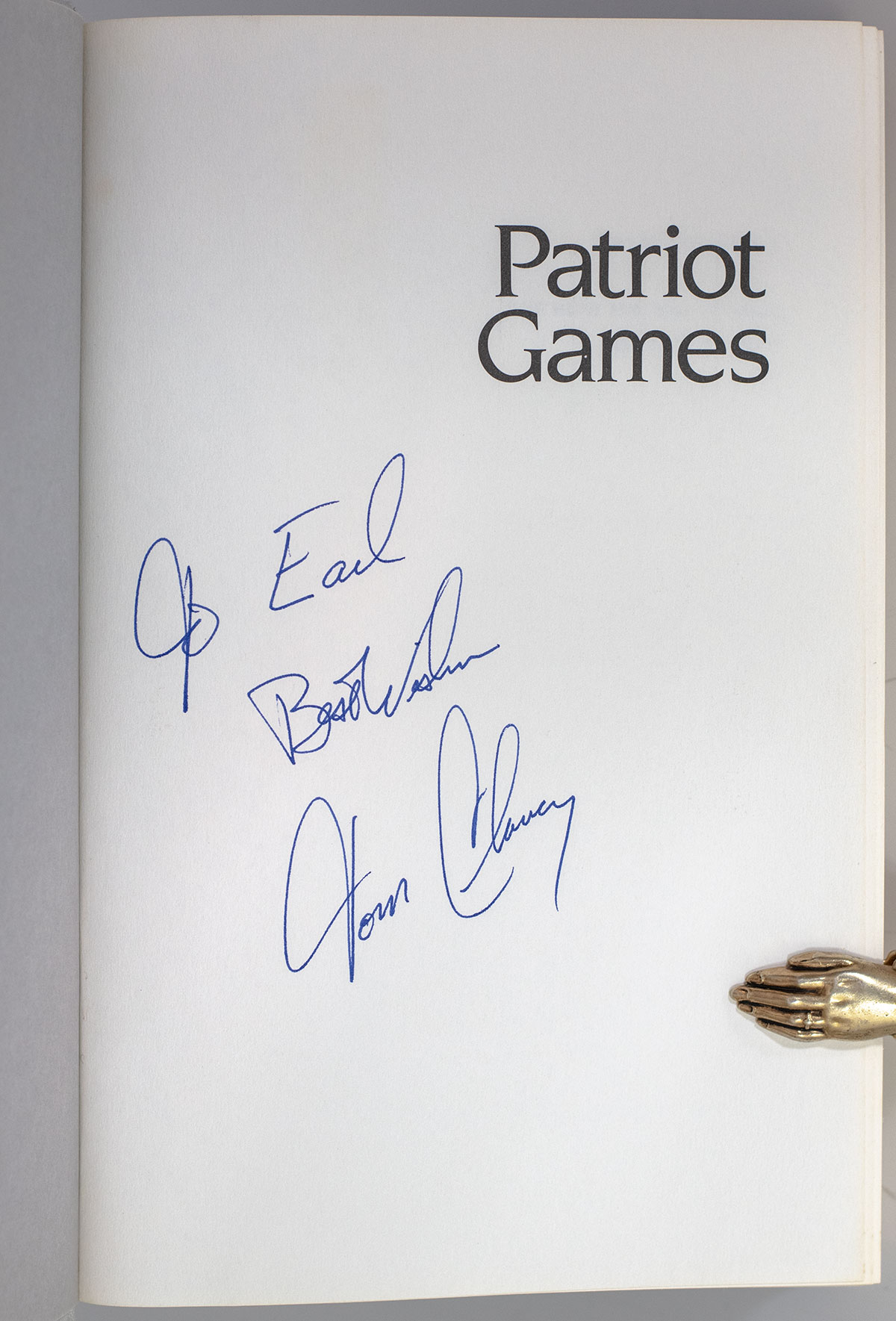 Patriot Games.