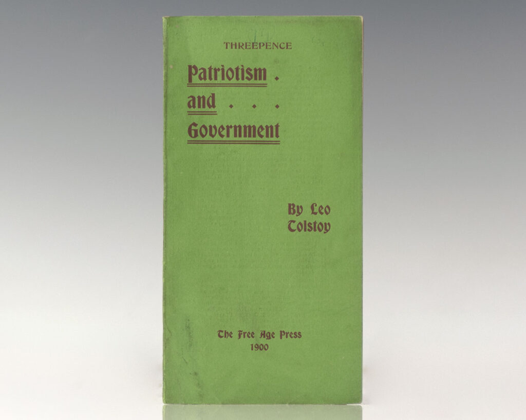 Patriotism and Government.