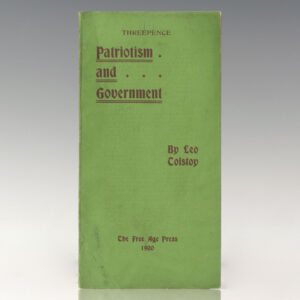 Patriotism and Government.