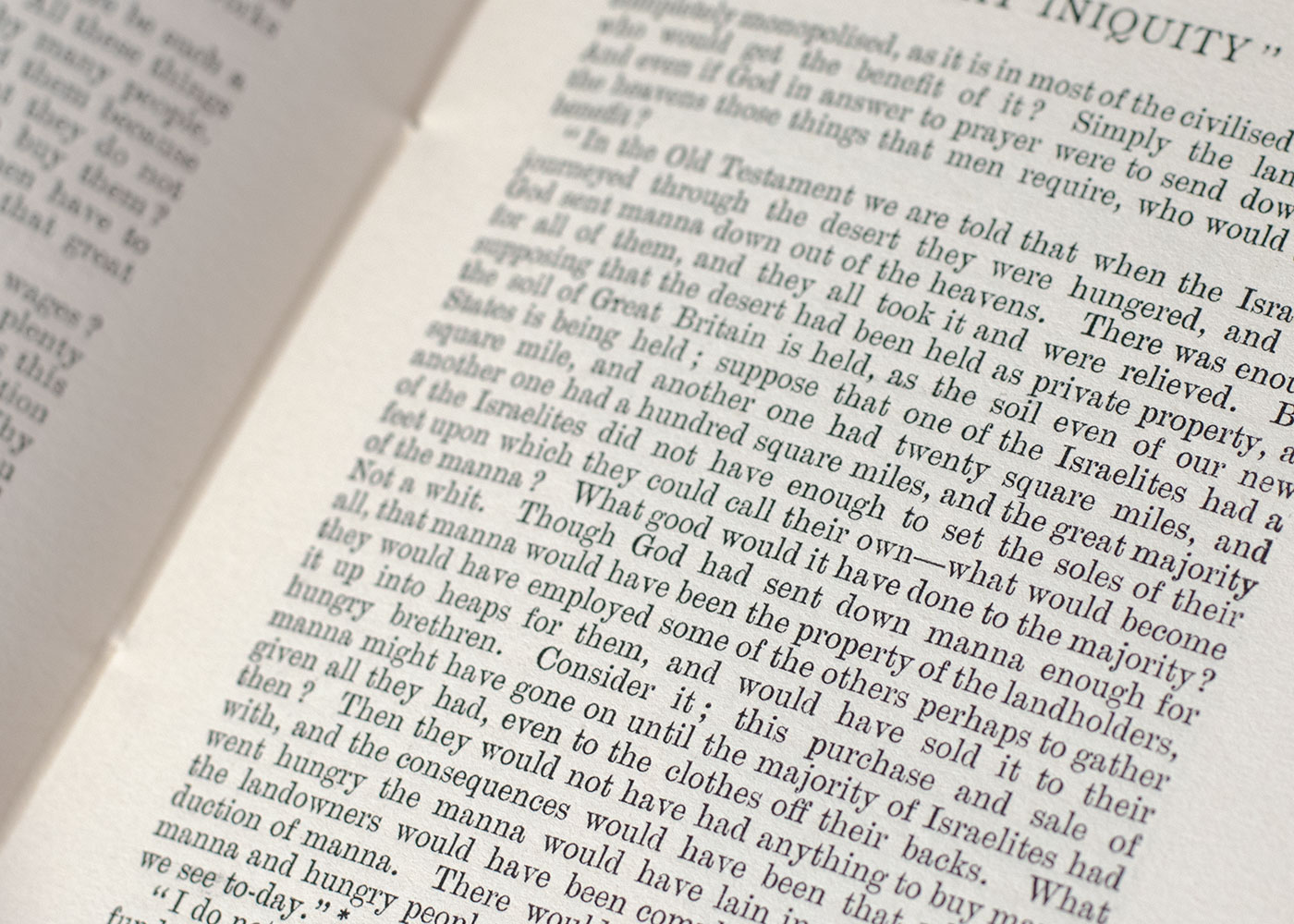 "A Great Iniquity."