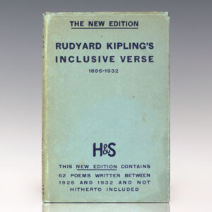 Rudyard Kipling's Verse: Inclusive Edition 1885-1932.