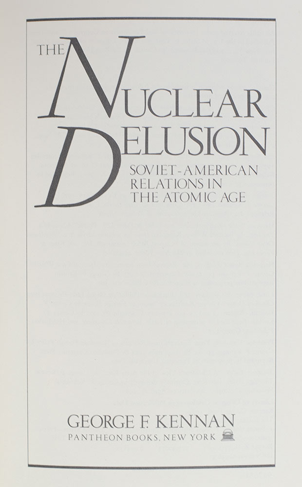 Nuclear Delusion: Soviet-American Relations in the Atomic Age.
