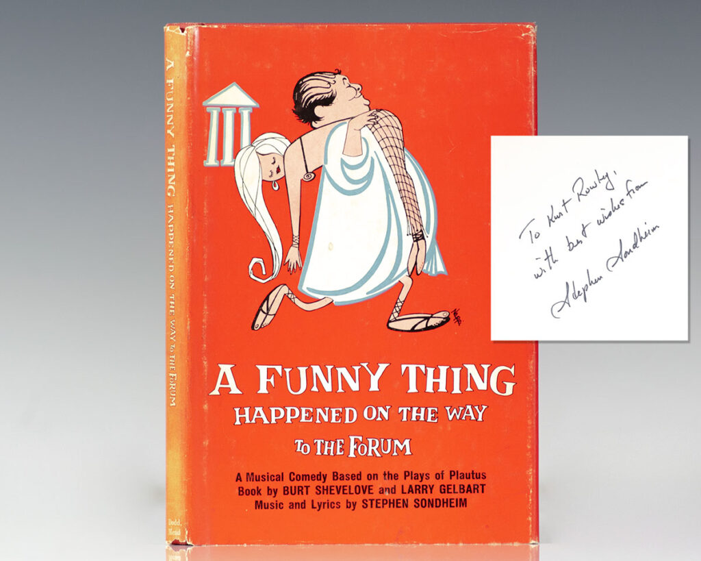 A Funny Thing Happened on the Way to the Forum.