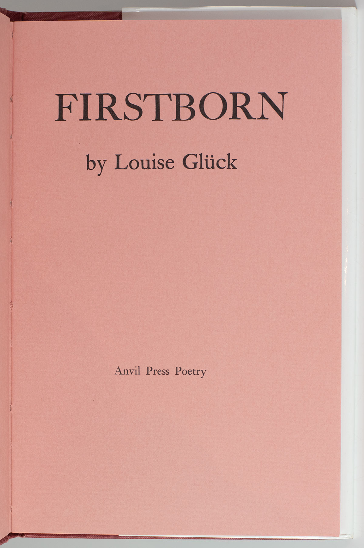 Firstborn.