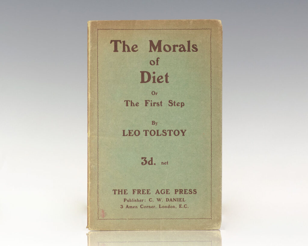 The Morals of Diet Or The First Step.