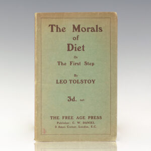 The Morals of Diet Or The First Step.
