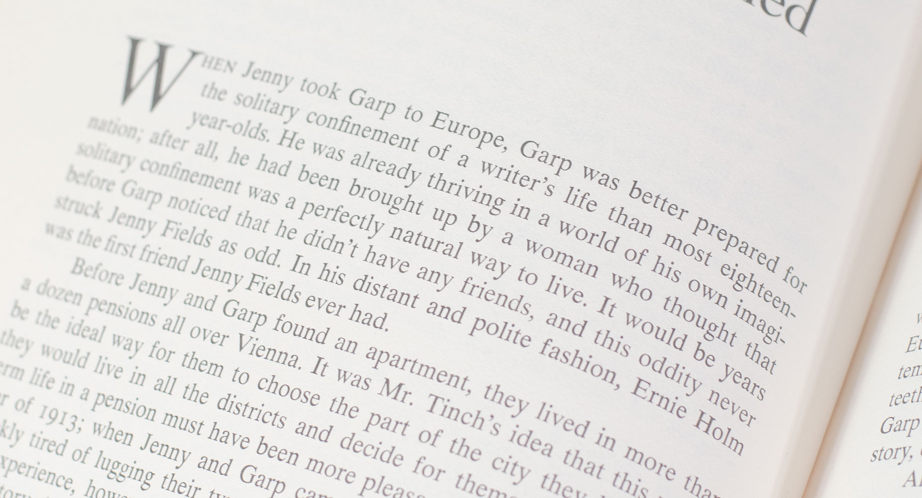 The World According to Garp.