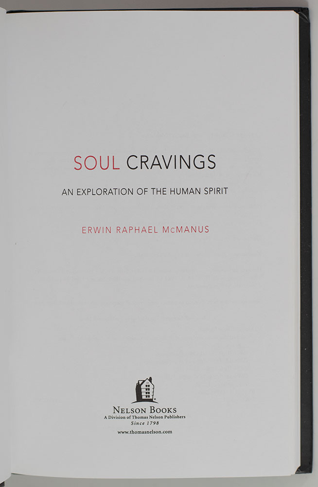 Soul Cravings: An Exploration of the Human Spirit.