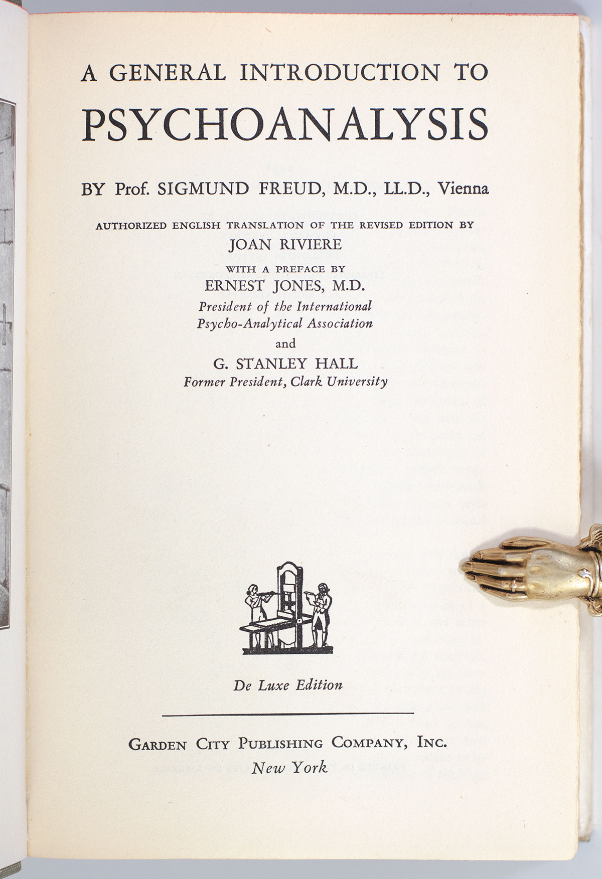 A General Introduction to Psychoanalysis.
