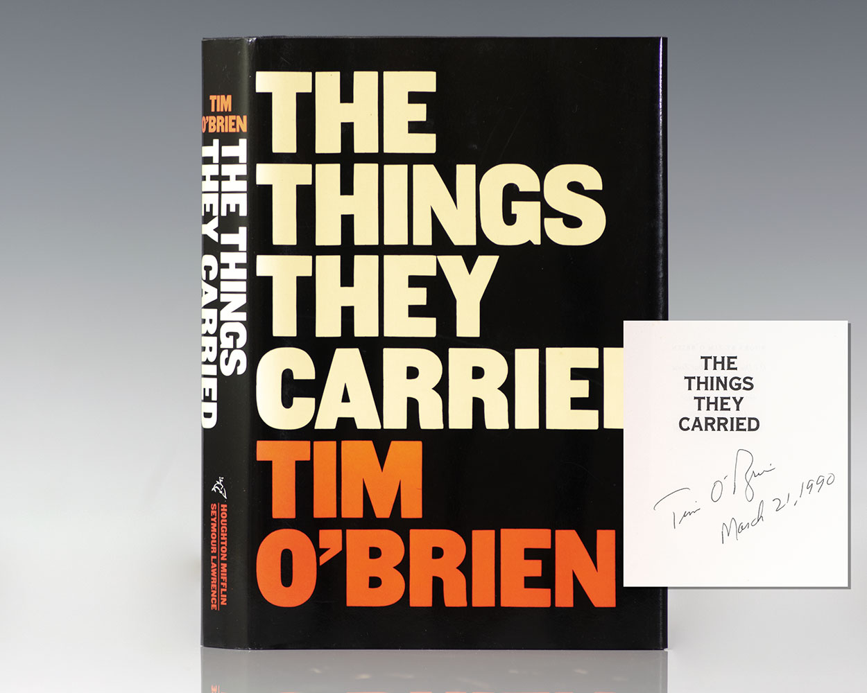 The Things They Carried.
