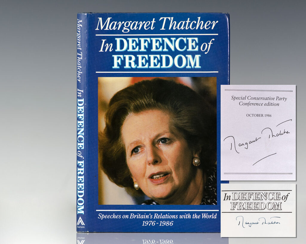 In Defence of Freedom: Speeches on Britain’s Relations With the World 1976-1986 .