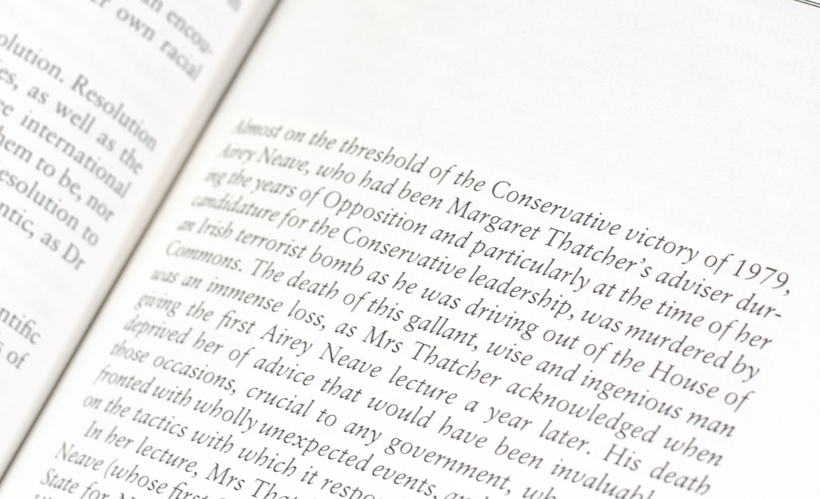 In Defence of Freedom: Speeches on Britain's Relations With the World 1976-1986 .
