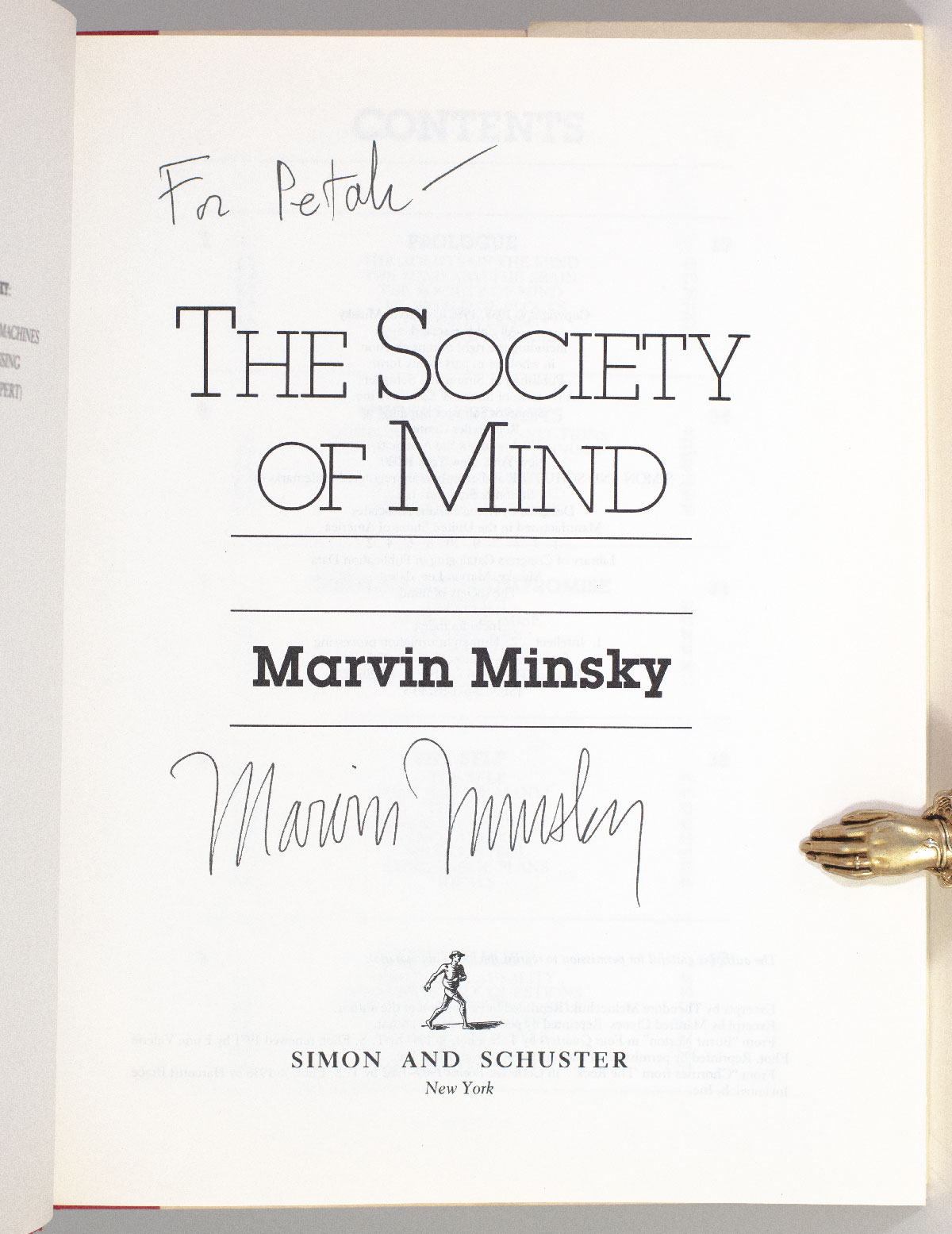 The Society of Mind.