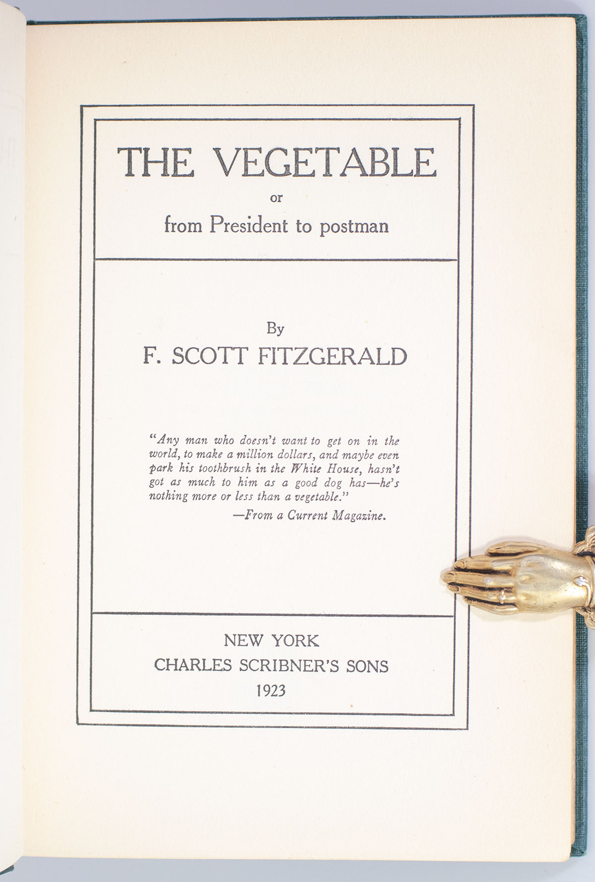 The Vegetable: Or, From President To Postman. - Image 2