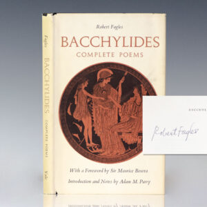 Bacchylides Complete Poems.
