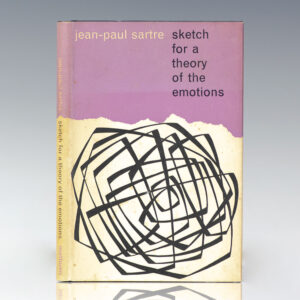 Sketch For A Theory of The Emotions. [Esquisse d'une théorie des émotions].