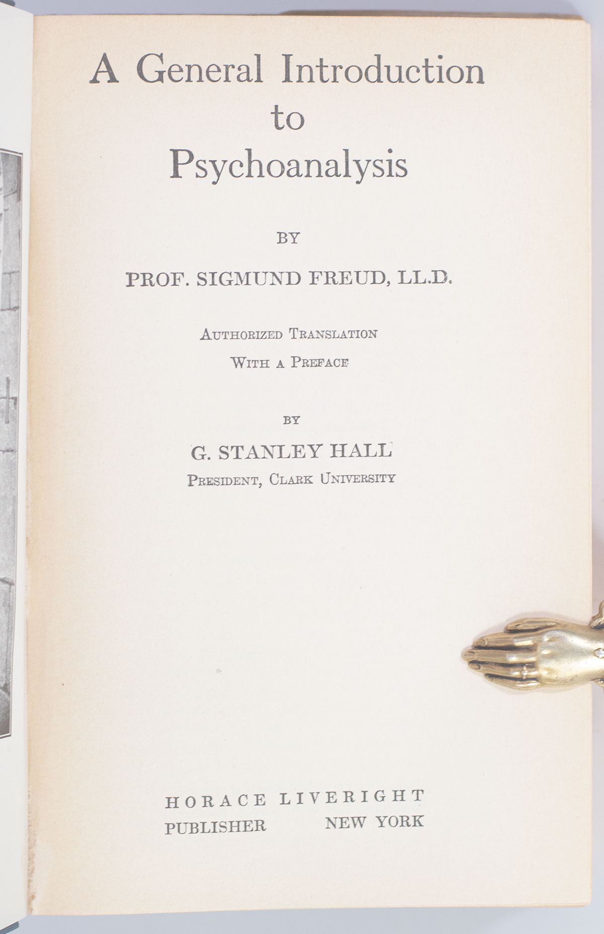 A General Introduction to Psychoanalysis.