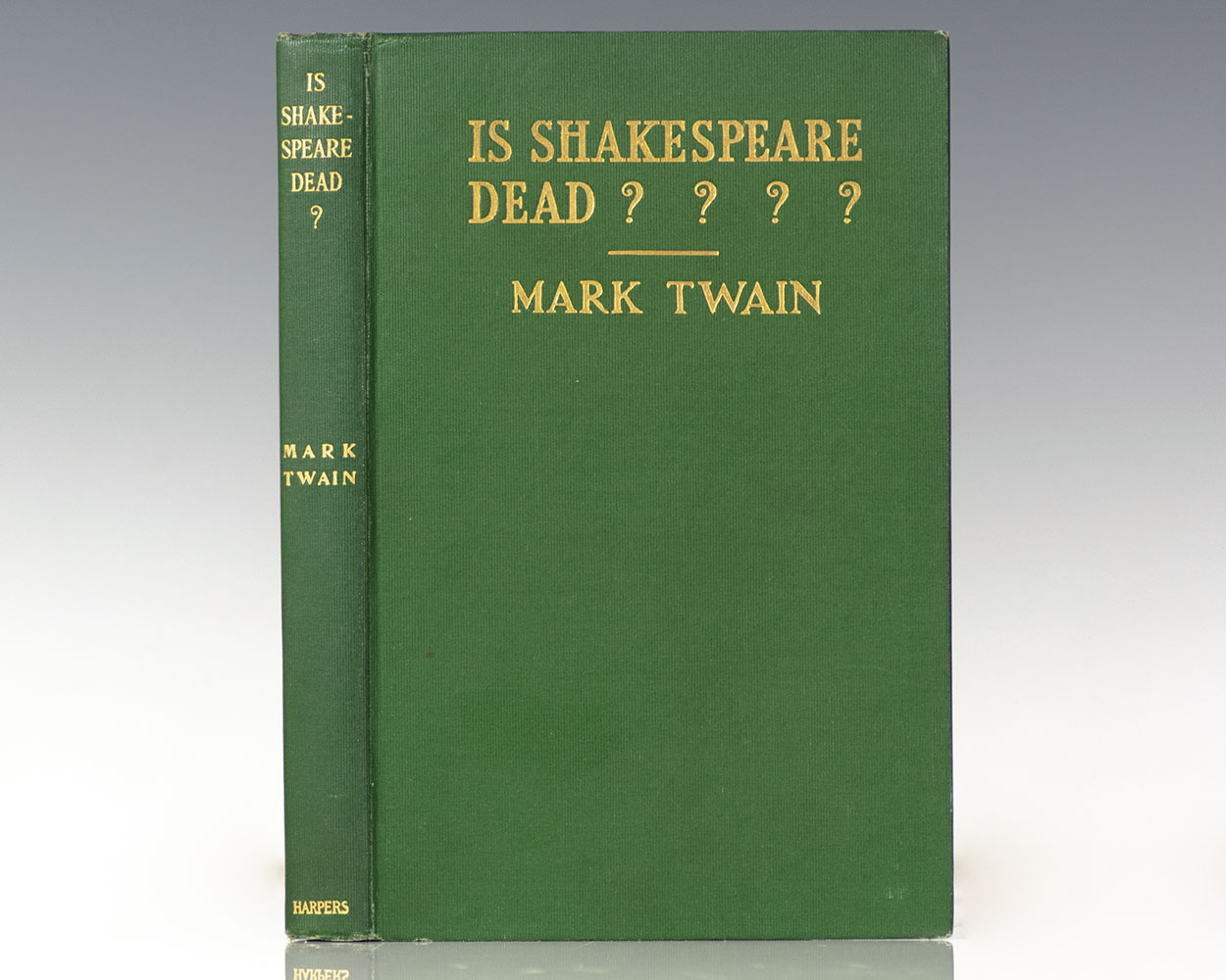Is Shakespeare Dead? From My Autobiography.