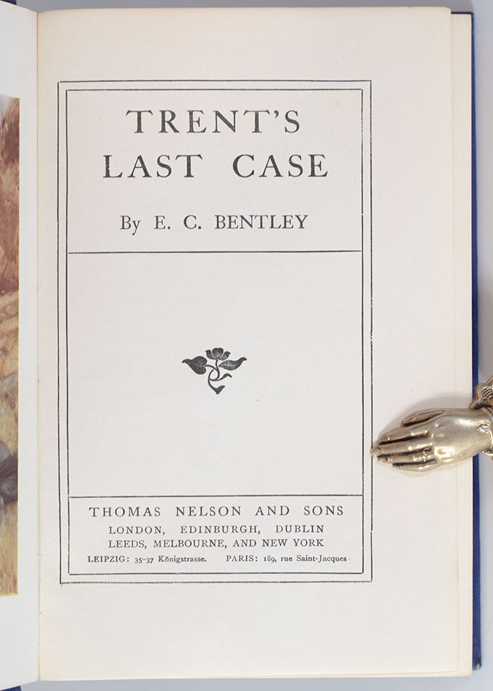 Trent's Last Case.