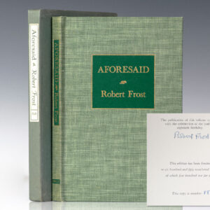 Aforesaid.