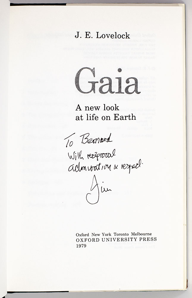 Gaia: A New Look At Life on Earth.