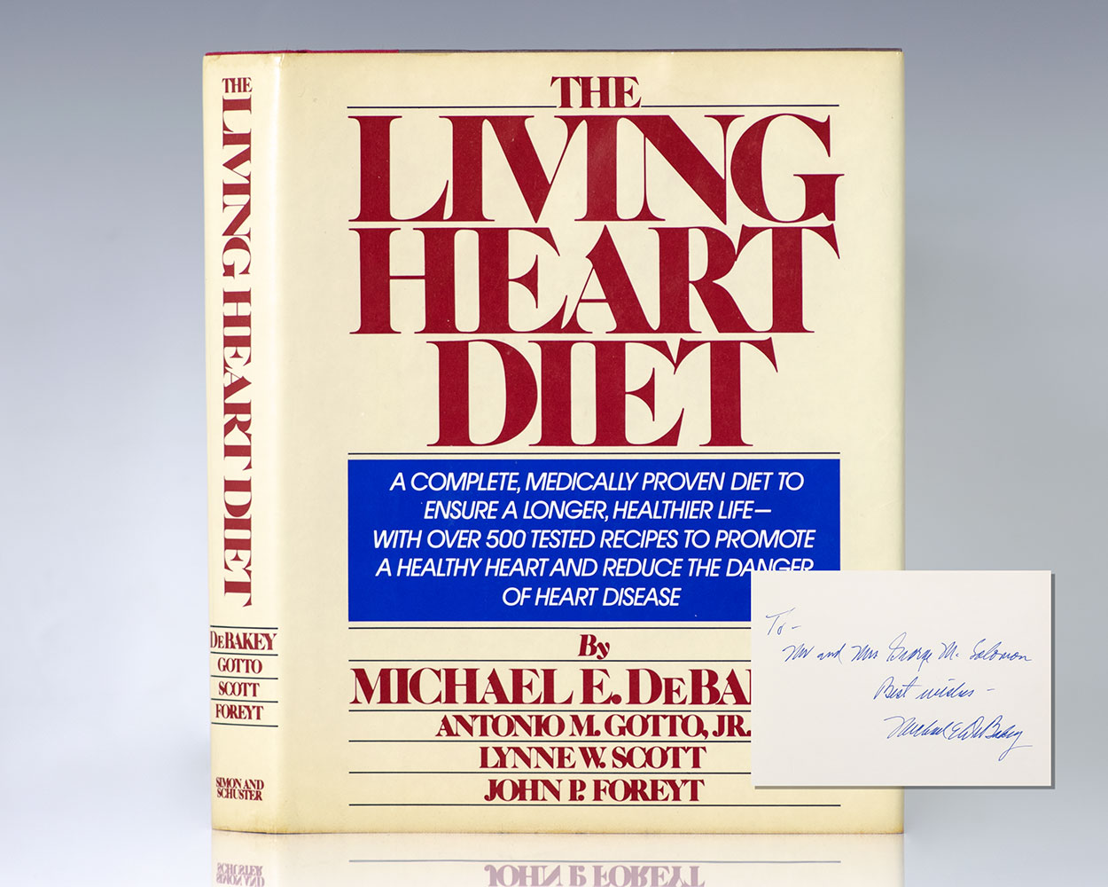 The Living Heart Diet.