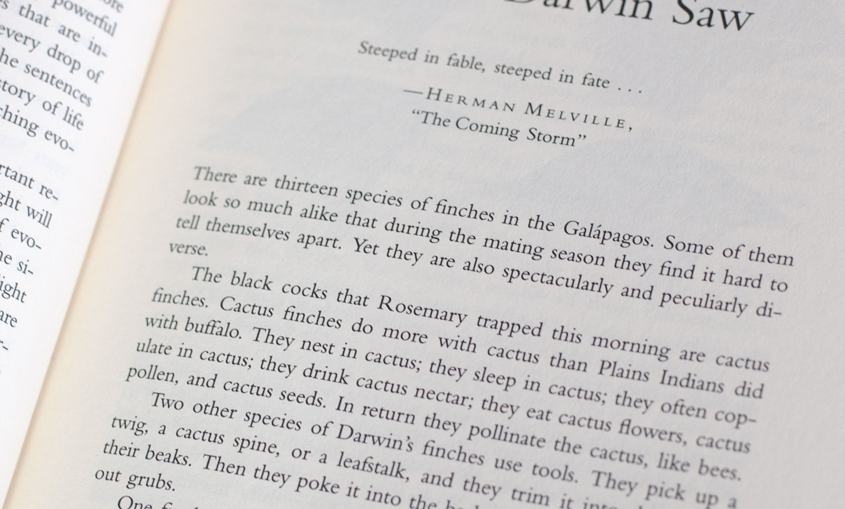 The Beak of the Finch: The Story of Evolution in Our Time.