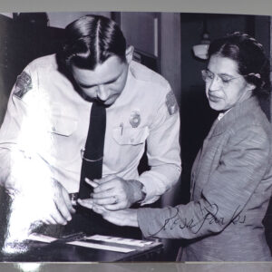 Rosa Parks Signed Photograph.