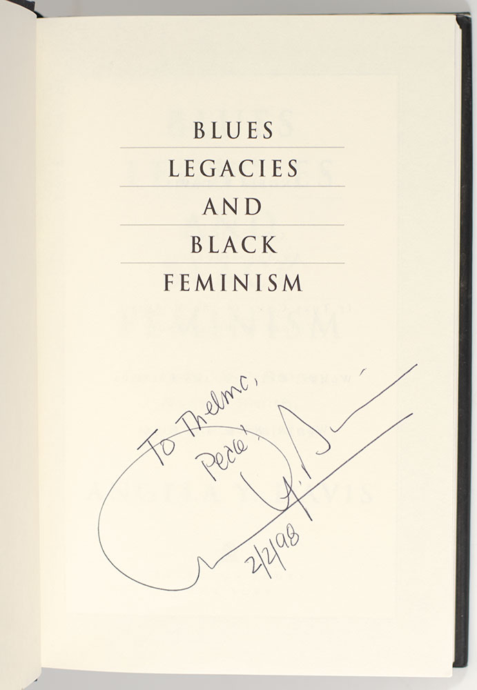 Blues Legacies and Black Feminism: Gertrude "Ma" Rainey, Bessie Smith, and Billie Holiday.