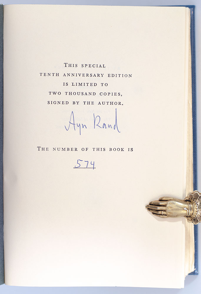 Atlas Shrugged.