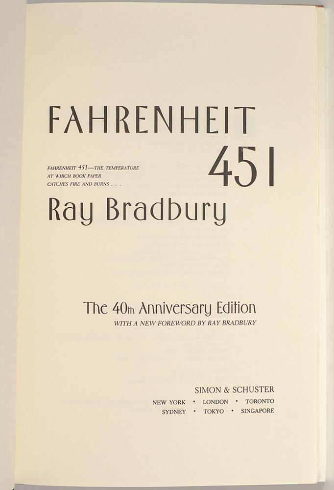 Fahrenheit 451.