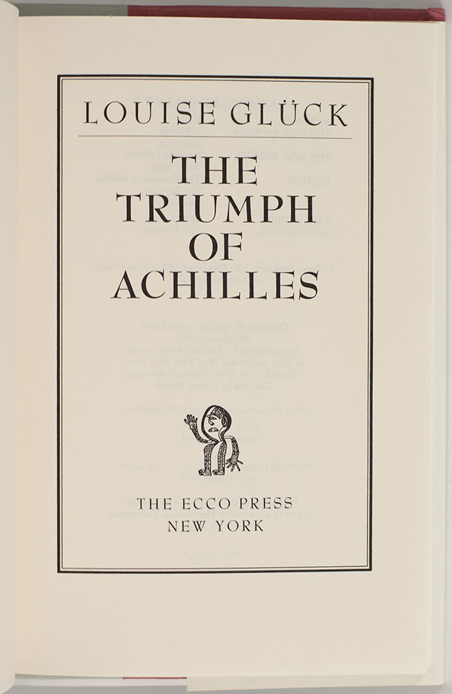 The Triumph of Achilles.