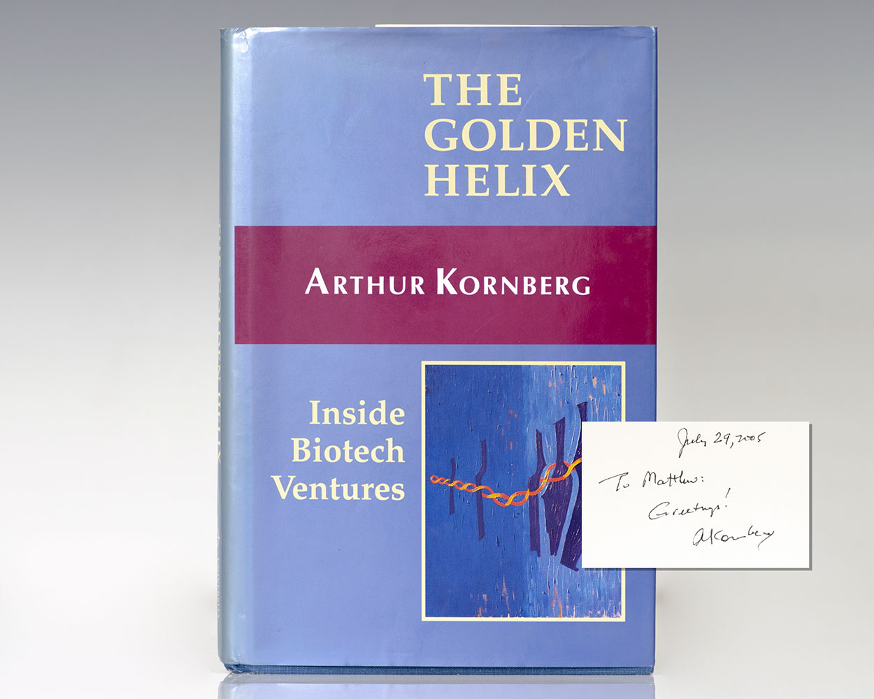 The Golden Helix: Inside Biotech Ventures.